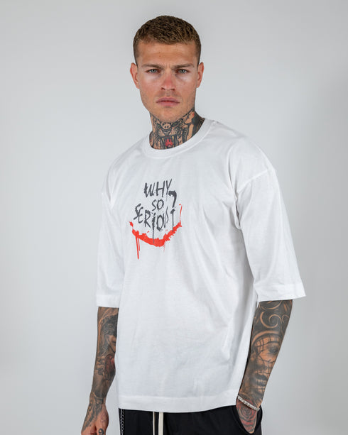 T-shirt Oversized Joker - White